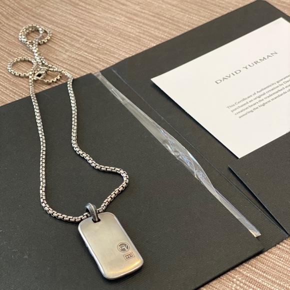 SALE 🚨 DAVID YURMAN NECKLACE STERLING SILVER - Picture 6 of 8